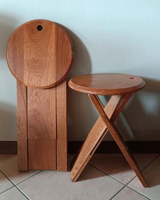 coppia di sgabelli vintage BANKOTTE 
