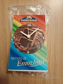orologio sveglia da tavolo Perugina