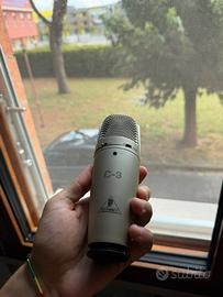 Behringer C3 microfono + cavi XLR