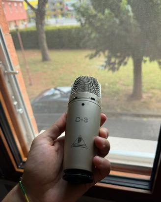 Behringer C3 microfono + cavi XLR
