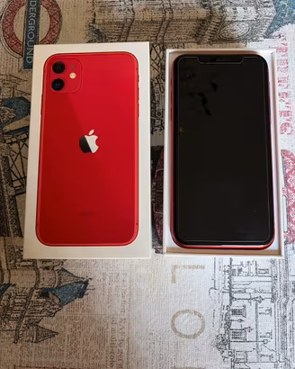 iPhone 11 Rosso - 128 GB