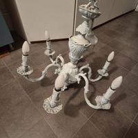 Lampadario in bronzo