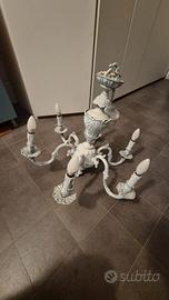 Lampadario in bronzo