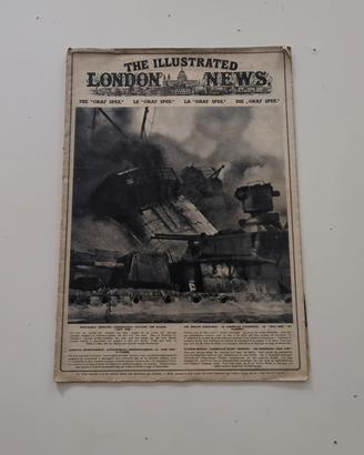 The Illustrated London News 1940 Graf Spee WWII