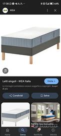 2 letti singoli ikea