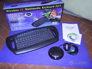 2 Tastiere Wireless Multimedia BTC