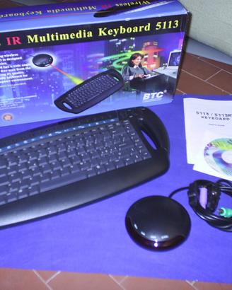 2 Tastiere Wireless Multimedia BTC