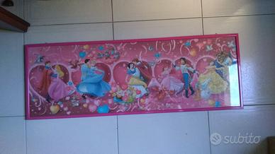 Quadro puzzle principesse Disney