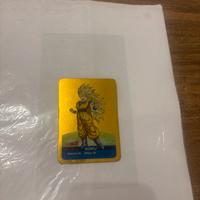 Carta dragon  ball goku pochissime in italia