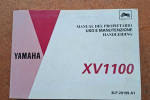 🏍️ Manuale Uso e Manutenzione Yamaha Virago 1100
