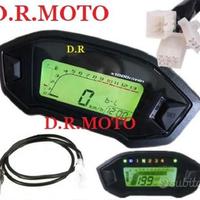 Strumentazione digitale moto b01 universale nero