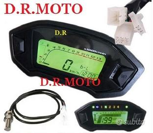 Strumentazione digitale moto b01 universale nero