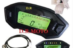 Strumentazione digitale moto b01 universale nero