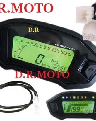 Strumentazione digitale moto b01 universale nero