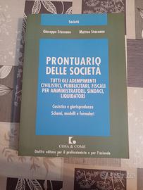 libro - prontuario delle società 