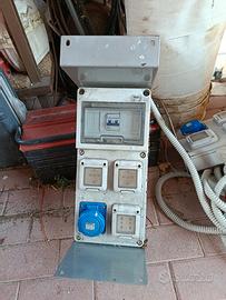 quadro elettrico da banco o cantiere 