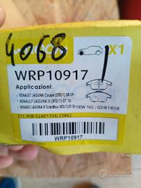 Serie pastiglie freno Renault