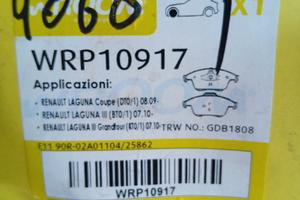 Serie pastiglie freno Renault