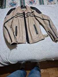 Giubbotto moto pelle