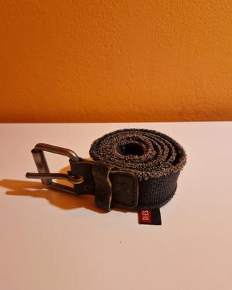 Cintura Diesel Moto Madness in canvas Vintage