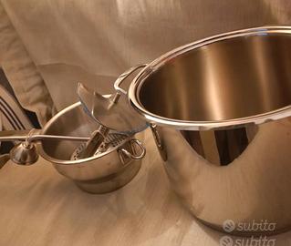 Pentola Tefal, passa verdure acciaio