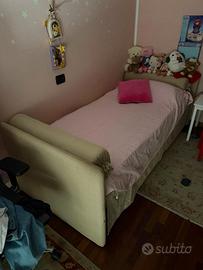Letto Flou modello Duetto