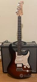 Chitarra YAMAHA PACIFICA 812W SUNBURST+ CUSTODIA