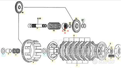 Innesto avviamento Aprilia Climber 280 AP0228185