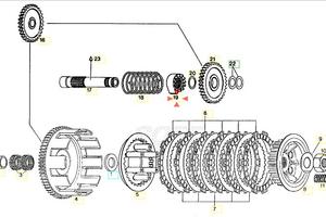 Innesto avviamento Aprilia Climber 280 AP0228185