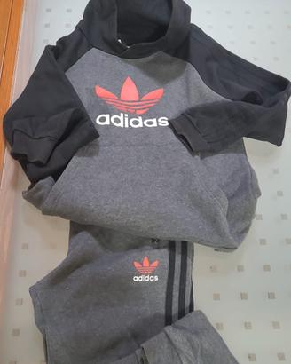 TUTA ADIDAS BAMBINO TAGLIA 11-12 ANNI 152 CM