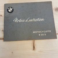Libretto uso e manutenzione BMW R25/3