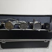 n. 14 fari par led + flight case