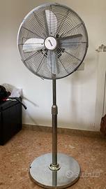 Ventilatore Piantana Cromato lucido Zephir