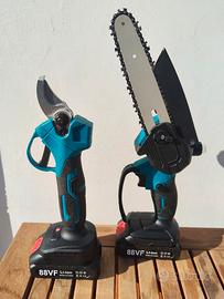 Cesoia 88V più Motosega 88V 
