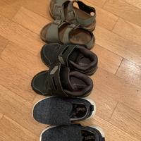 Tre paia di scarpe bambino taglia 24