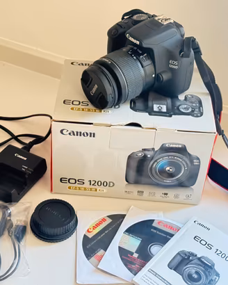 Canon Eos 1200d reflex FULL SET