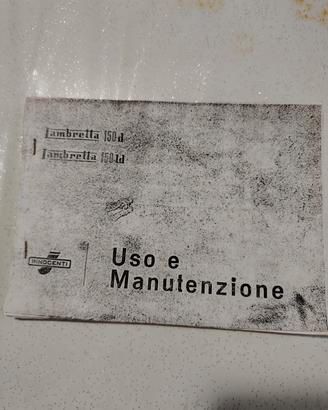 Uso e manutenzione Lambretta 150d/150ld