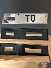 Portatarga originali Lancia Beta e Trevi