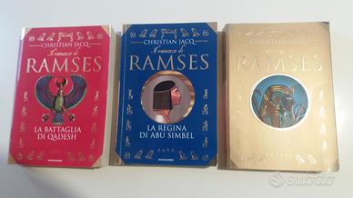3 libri di Christian Jacq - Il romanzo di RAMSES