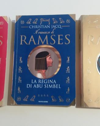 3 libri di Christian Jacq - Il romanzo di RAMSES