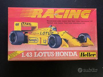 Modellino auto lotus honda heller 1:43 vintage