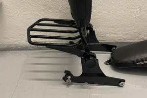 Sissy bar con portapacchi harley davidson