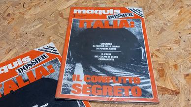 Rivista MAQUIS DOSSIER n.2 giugno 1985 politica