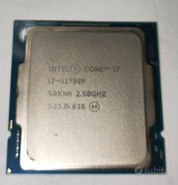 Processore Intel I7 11700F