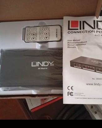 Matrice HDMI 4x2 4K professionale LINDY 