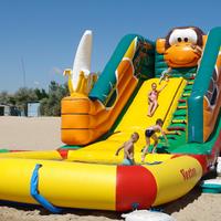 Gonfiabile a Scivolo acquatico con Piscina