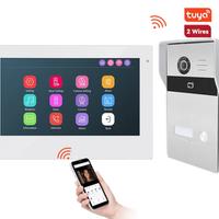 Videocitofono IP WiF con monitor 7" touch + RFID