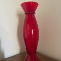 Vaso Venini Ecca rosso