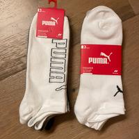 N. 3+3 paia calze uomo Puma per sneaker tg. 43/44
