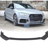 SPOILER LIP AUDI A3 S LINE SEDAN 17-20 LOOK RS3